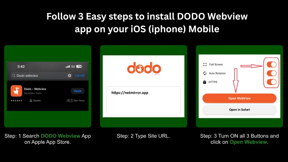 NetMirror for iOS
